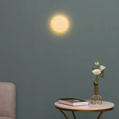 Eclairage mural LED feuilles dorées - Lunar