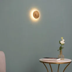 Eclairage mural LED feuilles dorées - Lunar