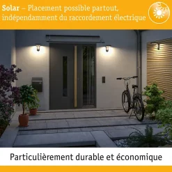 Eclairage Solaire pour Numéro de Maison Paulmann 79842 - Économie d'Énergie et Élégance