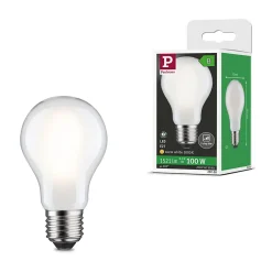 Eco-Line Filament 230 V Ampoule LED E27 Luminaire individuel 1521lm 8,2W 3000K gradable Dépoli