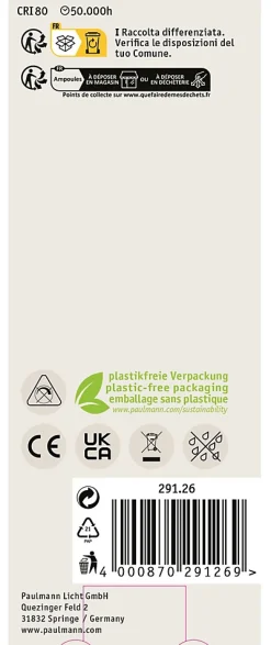 Eco-Line Filament 230 V Ampoules LED ST64 E27 840lm 4W 4000K Clair