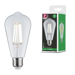 Eco-Line Filament 230 V Ampoules LED ST64 E27 840lm 4W 4000K Clair
