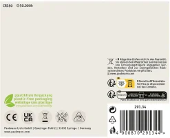 Eco-Line Filament 230 V Sphérique LED E14 Kit de 3 100mm 3x525lm 3x2,5W 3000K Clair