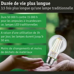 Eco-Line Kit Ampoule LED 5x525lm 5x2,5W 3000K Clair