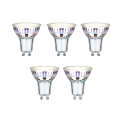 Eco-Line Kit Réflecteur LED 5x450lm 5x2,5W 3000K Argent