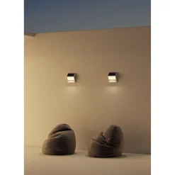 EGNA Spot à énergie solaire noir 4000K Luminaire extérieur Beneito Faure