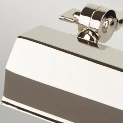 Elstead Chawton - Petite Applique Murale à 1 Lumière, Nickel Poli, E14