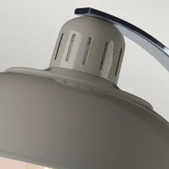 Elstead Franklin - Lampe de bureau 1 lumière bâche grise, E27