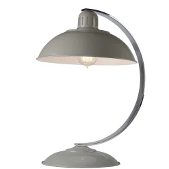 Elstead Franklin - Lampe de bureau 1 lumière bâche grise, E27
