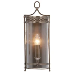 Elstead Guildhall - Applique murale d'intérieur à 1 ampoule, bronze foncé, E14