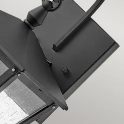 Elstead Hinkley Huntersfield Lanterne murale d'extérieur noire, IP44