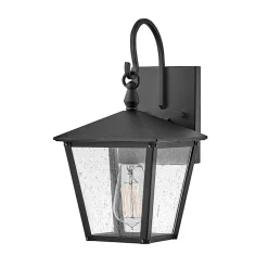 Elstead Hinkley Huntersfield Lanterne murale d'extérieur noire, IP44