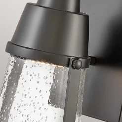 Elstead Hinkley Miles Lanterne murale d'extérieur noire, IP44