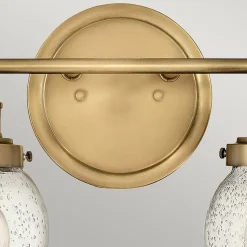 Elstead Hinkley Poppy Applique de salle de bain Heritage Laiton, IP44