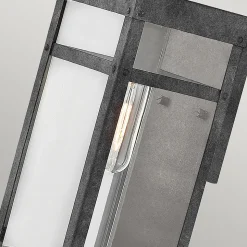 Elstead Hinkley Porter Lanterne murale d'extérieur en zinc vieilli, IP44