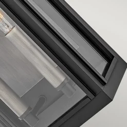 Elstead Hinkley Sag Lanterne murale d'extérieur noire, IP44