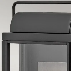 Elstead Hinkley Sag Lanterne murale d'extérieur noire, IP44