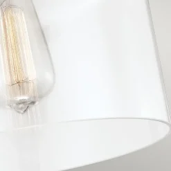 Elstead Hounslow - Plafonnier à 1 lumière, nickel poli