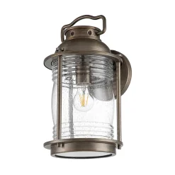 Elstead Kichler Ashland Lanterne murale d'extérieur en bronze bruni, IP44