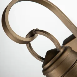 Elstead Kichler Bridgepoint Lanterne murale d'extérieur en laiton naturel, IP44