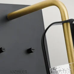 Elstead Kichler Kitner Applique Dome Laiton Naturel