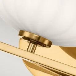 Elstead Kichler Pim Applique Salle de Bain Renard Or, 3000K, IP44