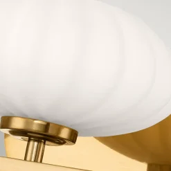 Elstead Kichler Pim Applique Salle de Bain Renard Or, 3000K, IP44