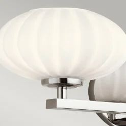 Elstead Kichler Pim Applique Salle de Bain Chrome Poli, 3000K, IP44