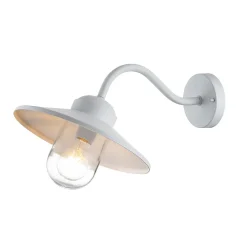 Elstead Klampenborg Applique d'extérieur Dome Blanc, IP44