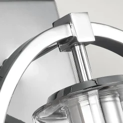 Elstead Marlena - Applique murale à 1 lumière, chrome poli, E27