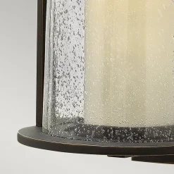 Elstead Quincy - Lanterne murale extérieure à 1 lumière, bronze huilé, IP44, E27