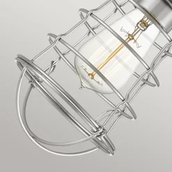 Elstead Quoizel Mixon Plafonnier semi-encastré nickel brossé