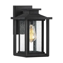 Elstead Quoizel Wakefield Lanterne murale d'extérieur Earth Black, IP44