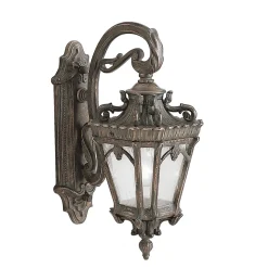 Elstead Tournai - Lanterne murale extérieure à 1 ampoule de taille moyenne Londonderry IP44, E27