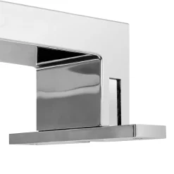 Emuca Spot LED pour miroir de salle de bain Virgo (AC 230V 50Hz), 6 W, Chromé, Plastique