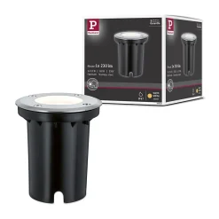 Encastré de sol LED IP67 rond 108mm 3000K 3,5W 230lm 230V Acier inoxydable Métal