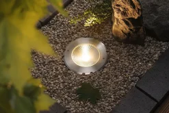 Encastré de sol LED Vanea résistant à l'eau de mer IP67 rond 160mm 3000K 15,5W 800lm 230V 65 Alu Aluminium