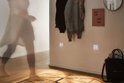 Encastré mural LED Edge Quadro carré 80x80mm 1,2W 25lm 230V 2700K Blanc dépoli