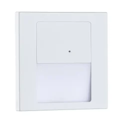 Encastré mural LED Tsaro carré 80x80mm 1W 80lm 230V 2700K Blanc dépoli