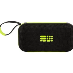 Enceinte Bluetooth Bigben PARTY 30W portable noire et jaune avec LED