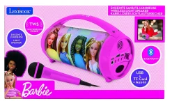Enceinte Bluetooth Sans-Fil Lumineuse avec Micro Barbie