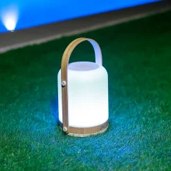 Enceinte portable bluetooth avec lumière RGB IP44, Newgarden Fredy