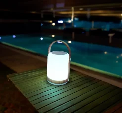 Enceinte portable bluetooth avec lumière RGB IP44, Newgarden Fredy