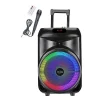 Enceinte trolley - INOVALLEY - KA122 - 700W - Bluetooth - Lumineuse