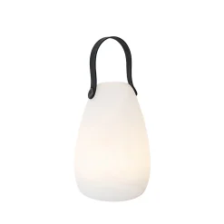 Ensemble de 2 lampes de table blanches RGBW rechargeables IP54 - Pion