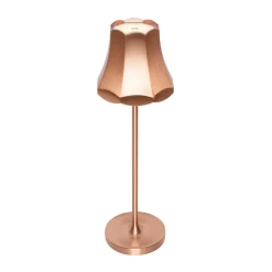 Ensemble de 2 lampes de table rétro cuivre rechargeables IP44 - Granny