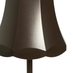 Ensemble de 2 lampes de table rétro bronze foncé rechargeables IP44 - Granny