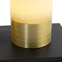 Ensemble de 2 lampes de table rechargeables dorées RGBW - Alessia