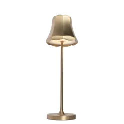 Ensemble de 2 lampes de table rétro or rose rechargeables IP44 - Granny