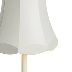 Ensemble de 2 lampes de table rétro blanc cassé rechargeables IP44 - Granny